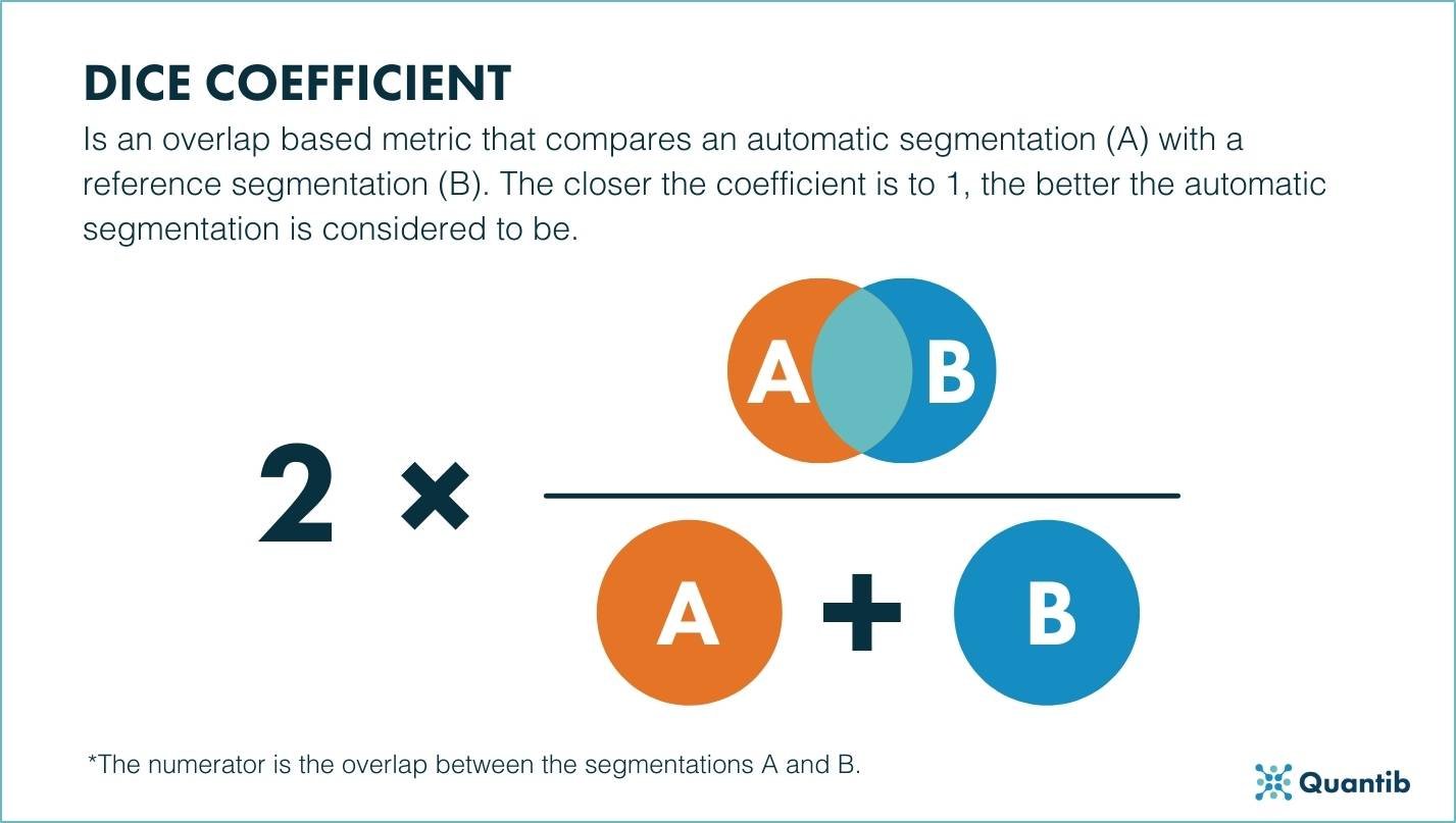 Dice coefficient