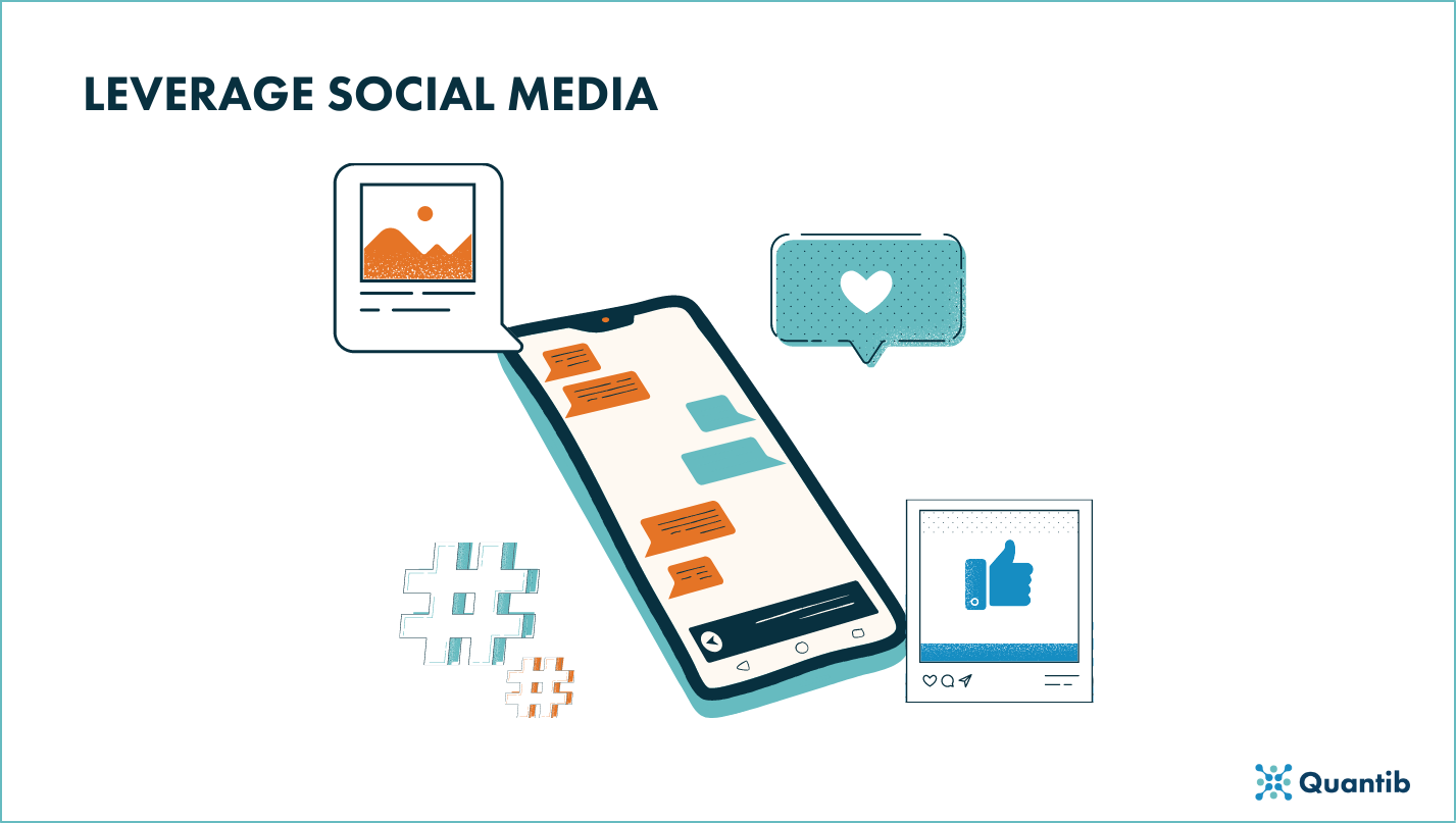 Leverage social media platforms during the conference